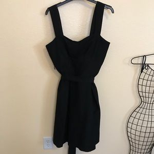 Black dress.